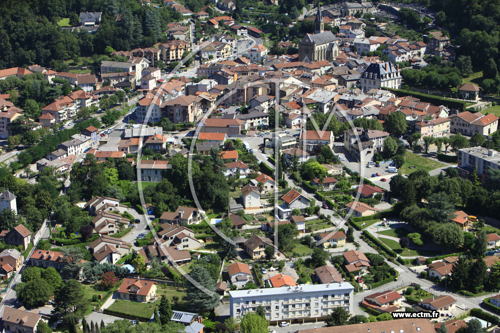 Photo arienne de Voreppe