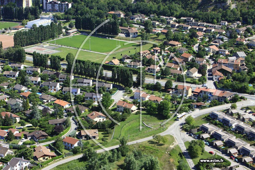 Photo arienne de Voreppe (Ville Neuve)