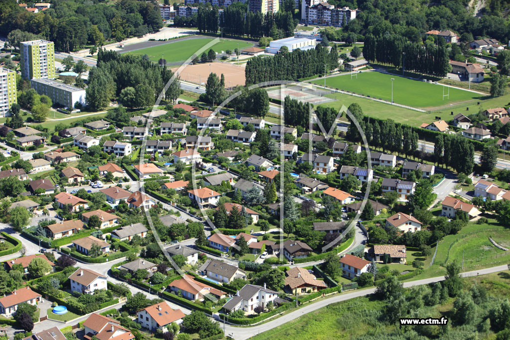 Photo arienne de Voreppe (Ville Neuve)