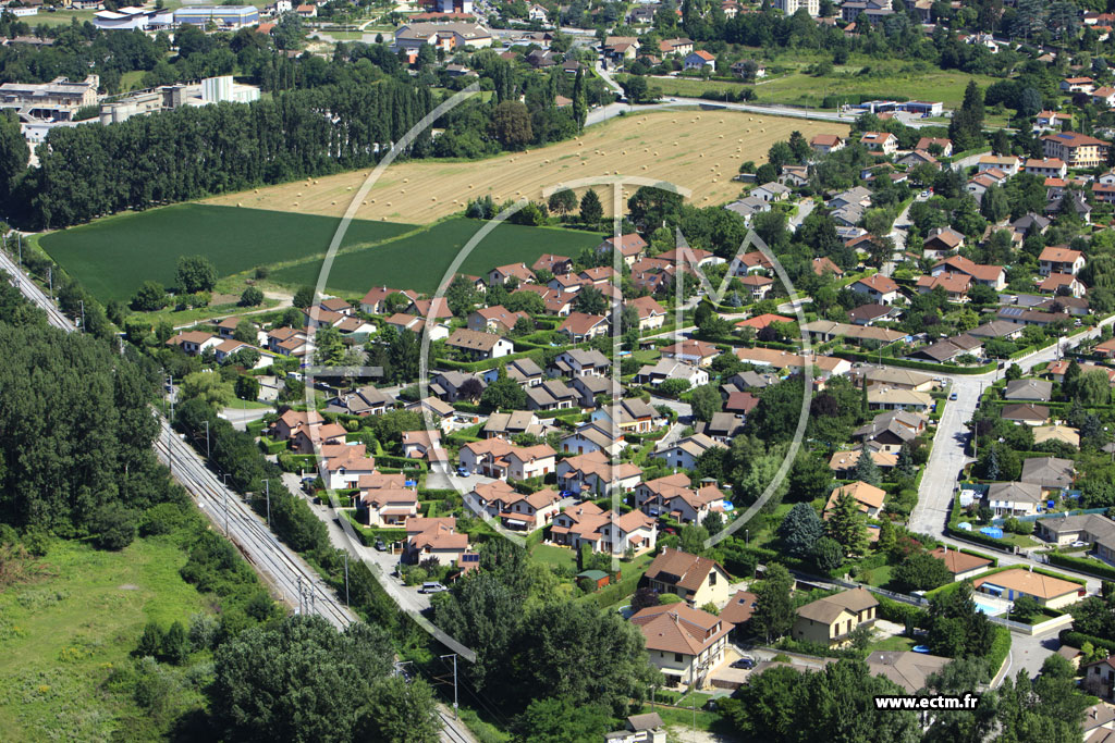 Photo arienne de Voreppe (Volouise)