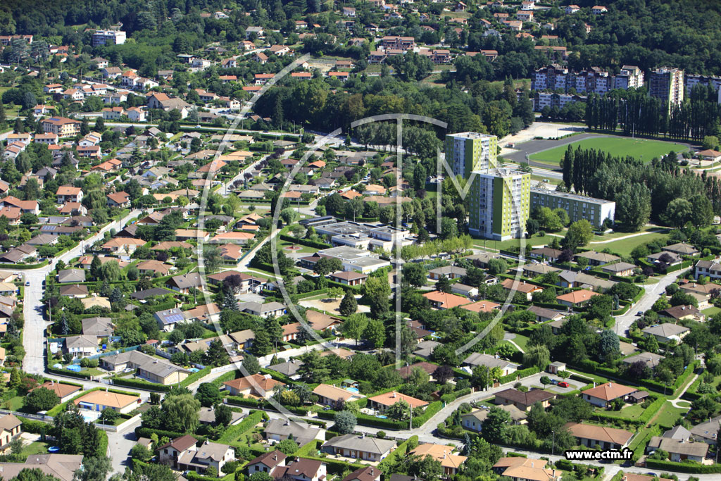 Photo arienne de Voreppe (Volouise)