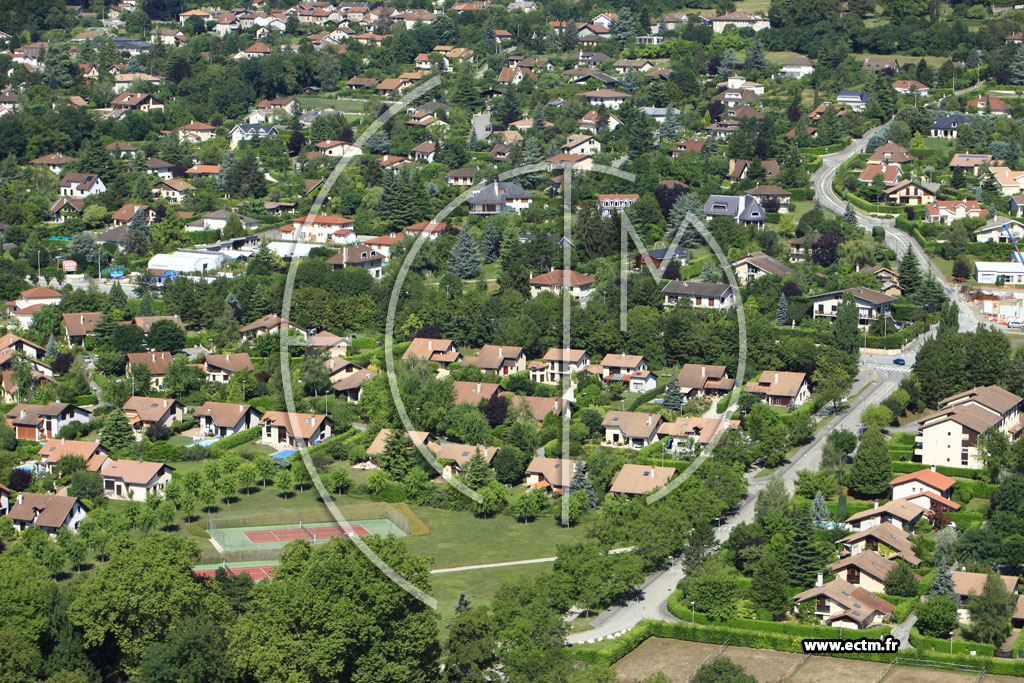 Photo arienne de Montbonnot-Saint-Martin