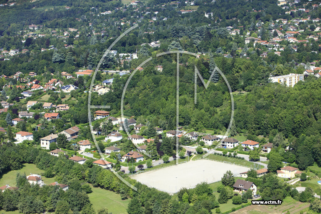 Photo arienne de Montbonnot-Saint-Martin
