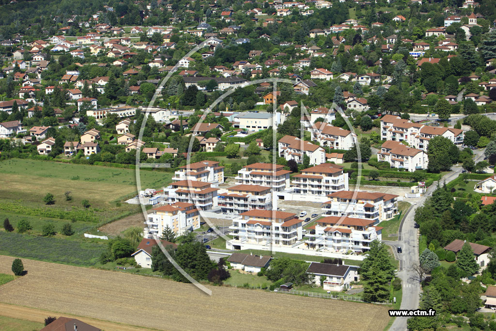 Photo arienne de Saint-Ismier