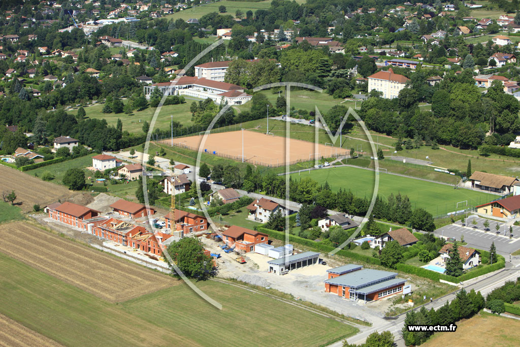 Photo arienne de Saint-Ismier