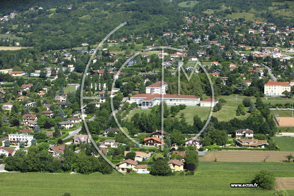 Photo arienne de Saint-Ismier