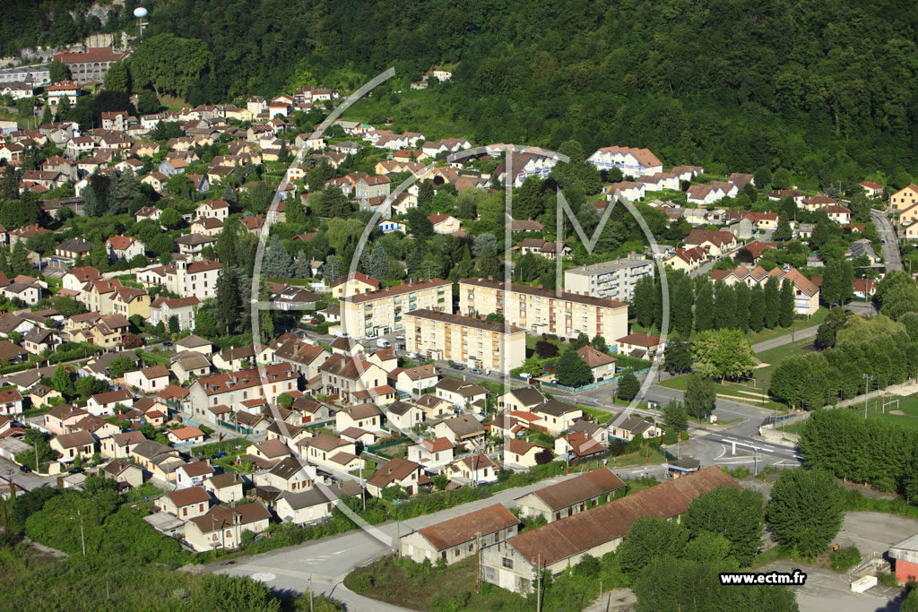 Photo arienne de Villard-Bonnot