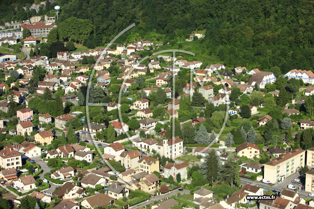 Photo arienne de Villard-Bonnot