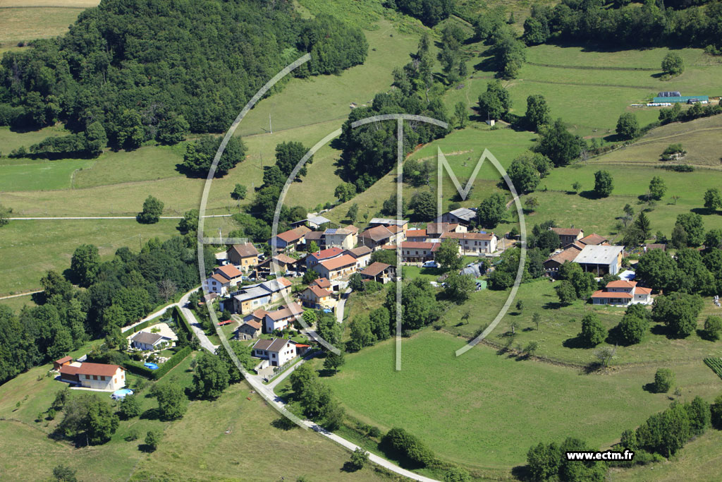 Photo arienne de Voiron (Le Petit Souillet)