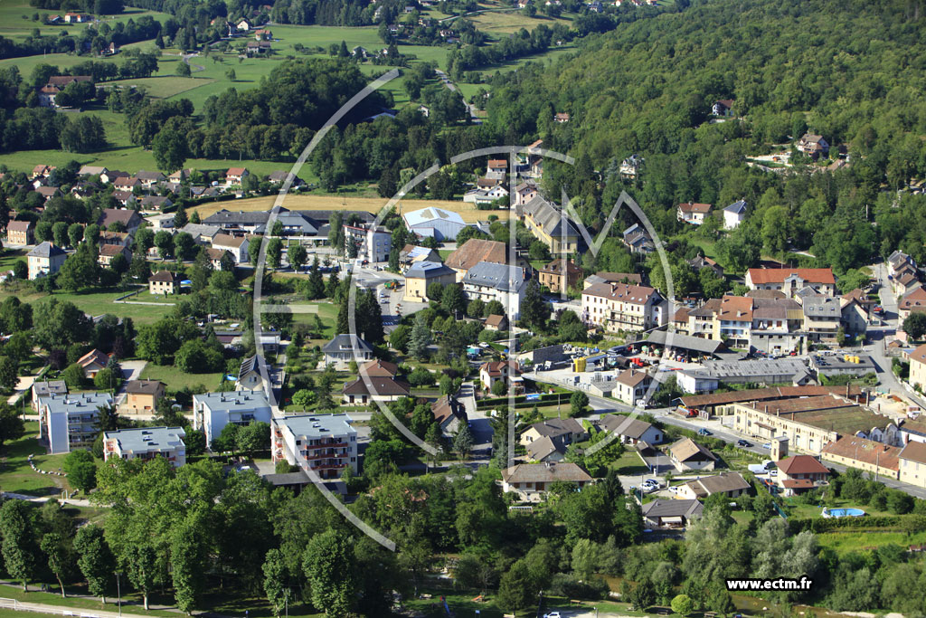 Photo arienne de Les chelles