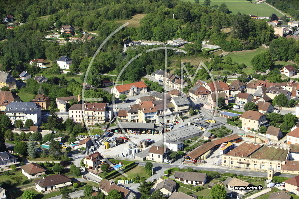 Photo arienne de Les chelles