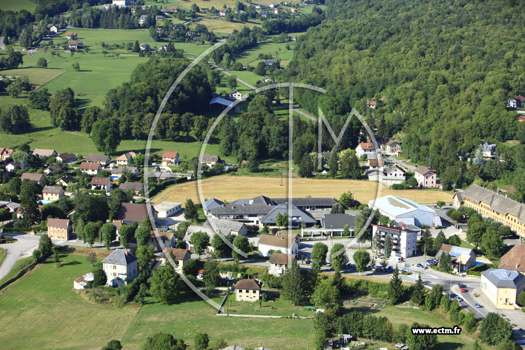 Photo arienne de Les chelles