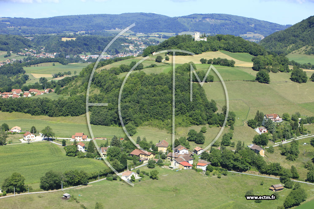 Photo arienne de Chirens (La Garangre)