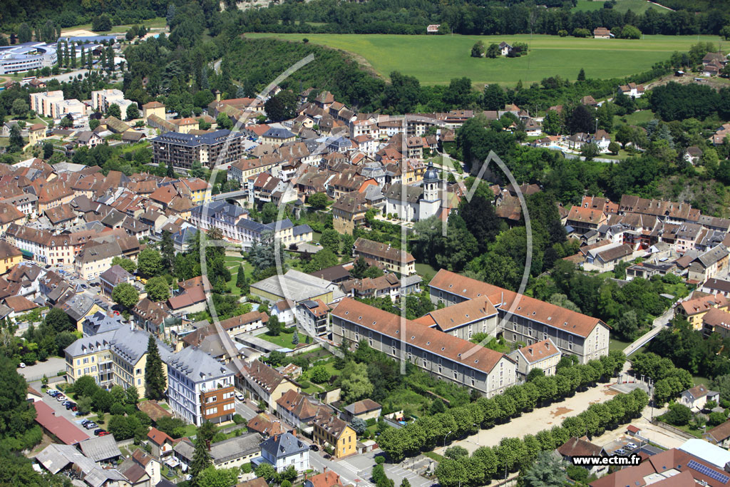 Photo arienne de Le Pont-de-Beauvoisin