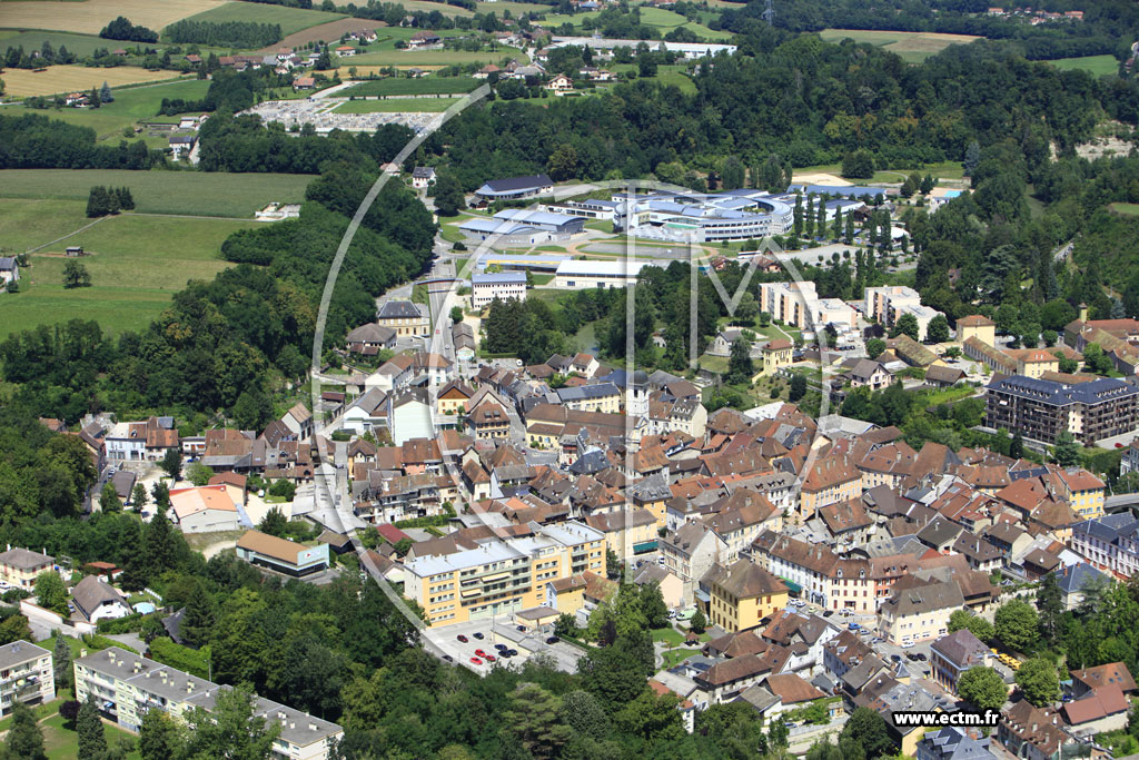 Photo arienne de Le Pont-de-Beauvoisin