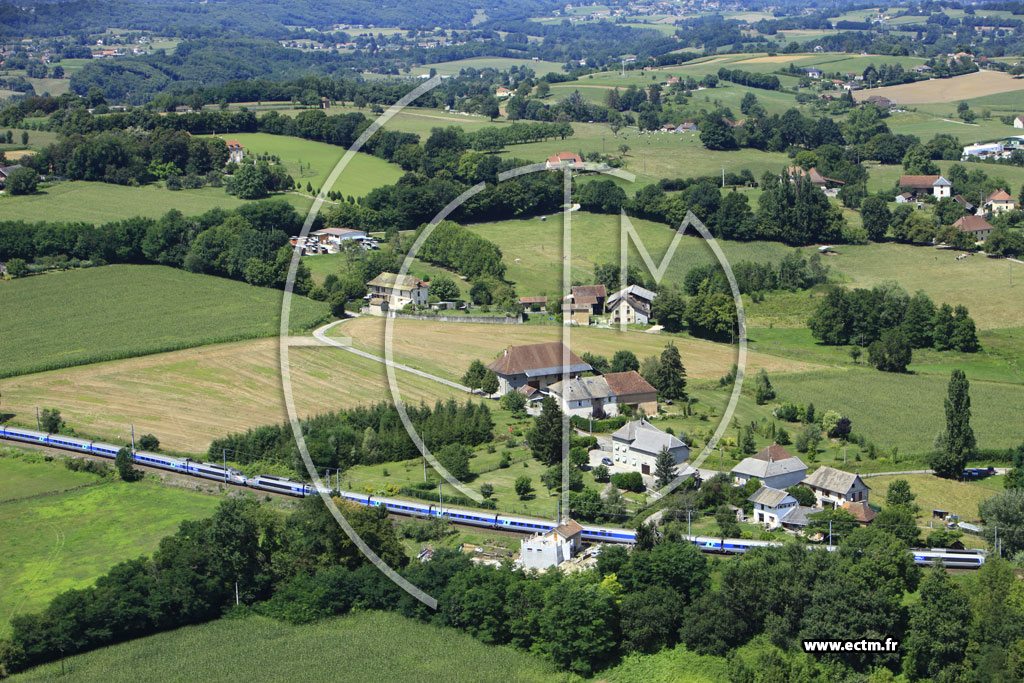 Photo arienne de Le Pont-de-Beauvoisin (Chemin du Giroud)