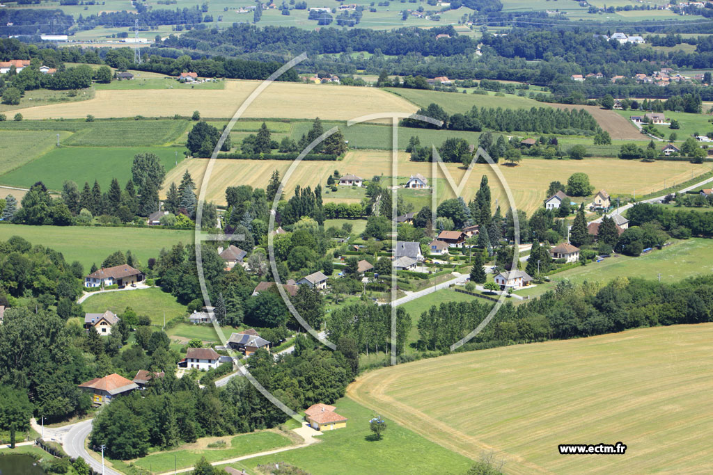 Photo arienne de Le Pont-de-Beauvoisin (Route du Corbet)