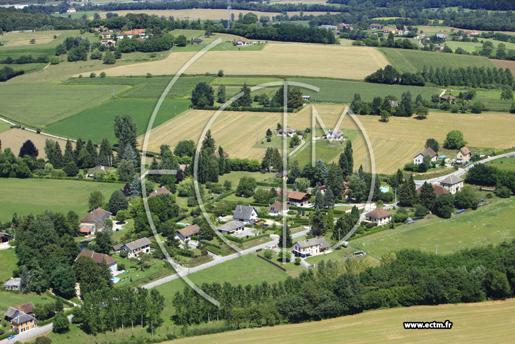 Photo arienne de Le Pont-de-Beauvoisin (Route du Corbet)