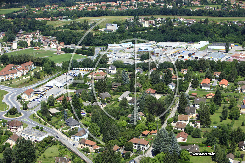 Photo arienne de Le Pont-de-Beauvoisin (Salines)