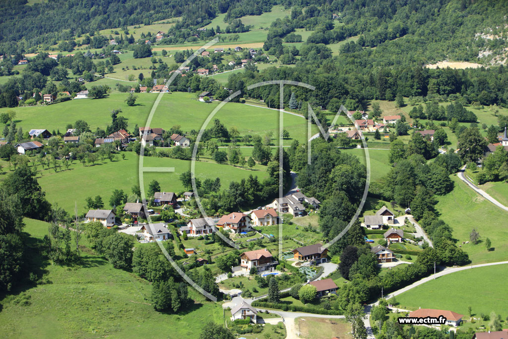 Photo arienne de Nances (Les Gollets)