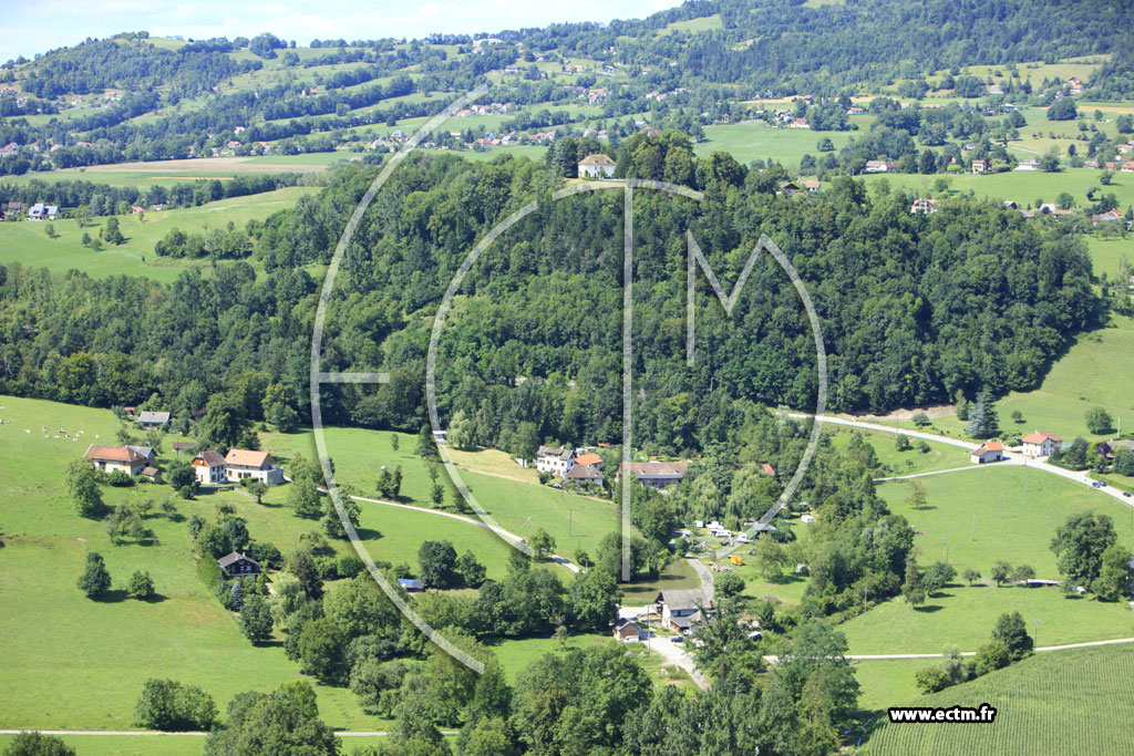 Photo arienne de Nances (Les Moulins)