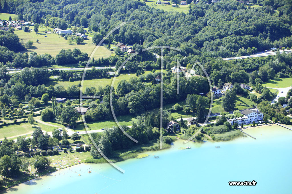 Photo arienne de Nances (Novalaise-Lac)