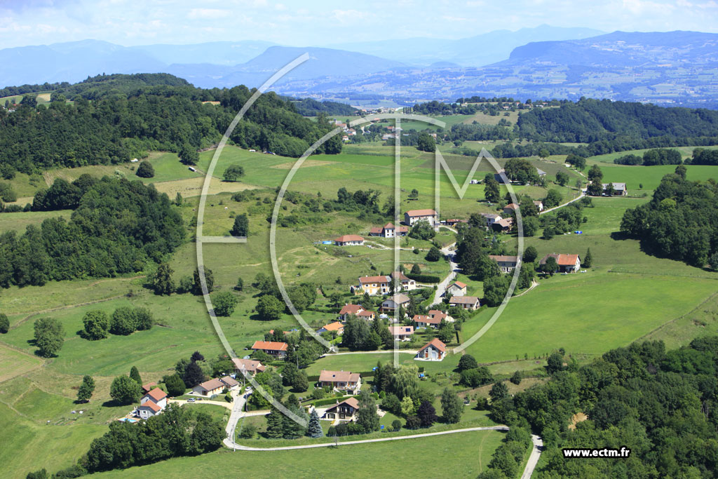 Photo arienne de Saint-Geoire-en-Valdaine (Le Grosset)