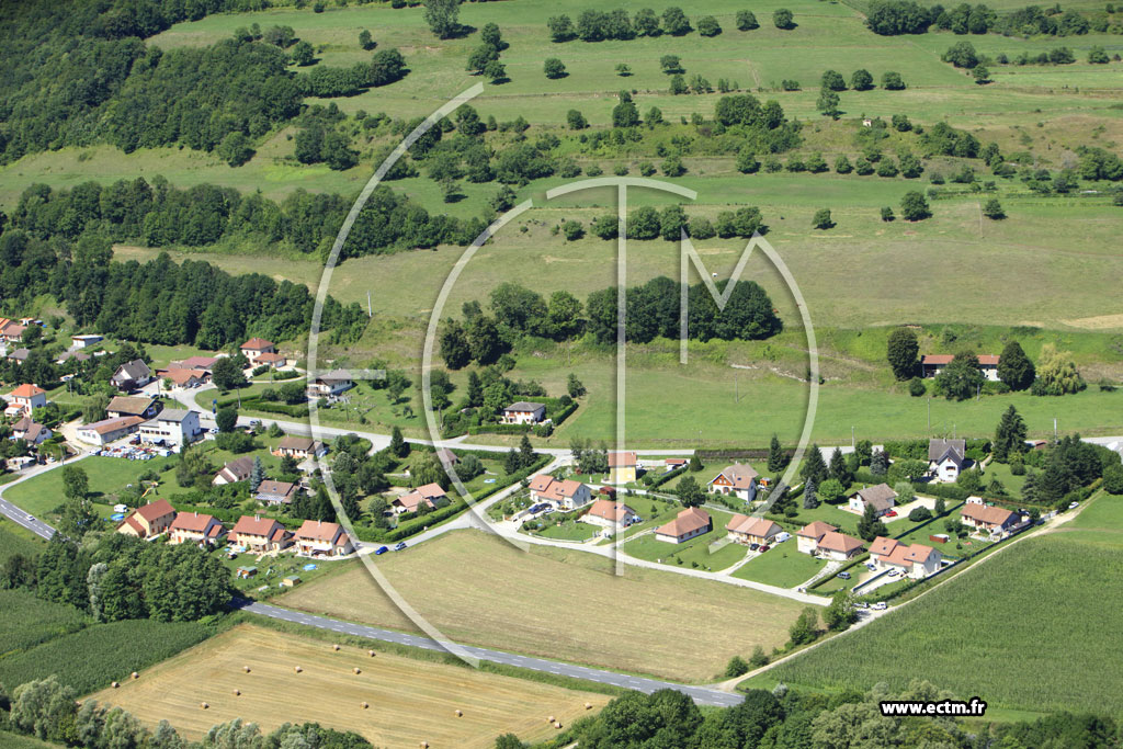 Photo arienne de Saint-Geoire-en-Valdaine (Les Grandes Pices)