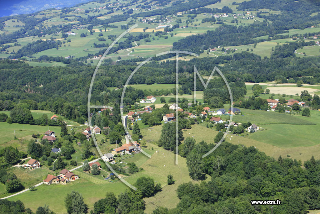 Photo arienne de Saint-Pierre-d'Alvey