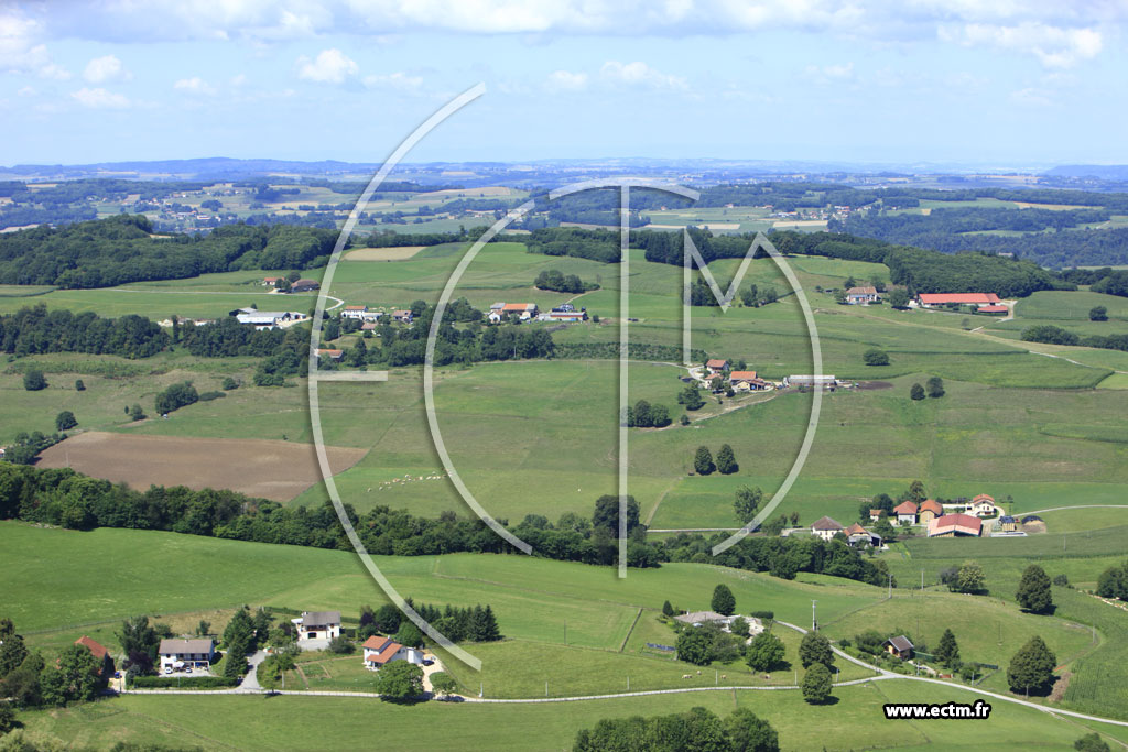 Photo arienne de Saint-Sulpice-des-Rivoires (Platire)