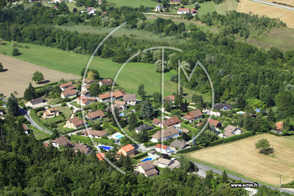 Photo arienne de Saint-tienne-de-Crossey (Les Roux)