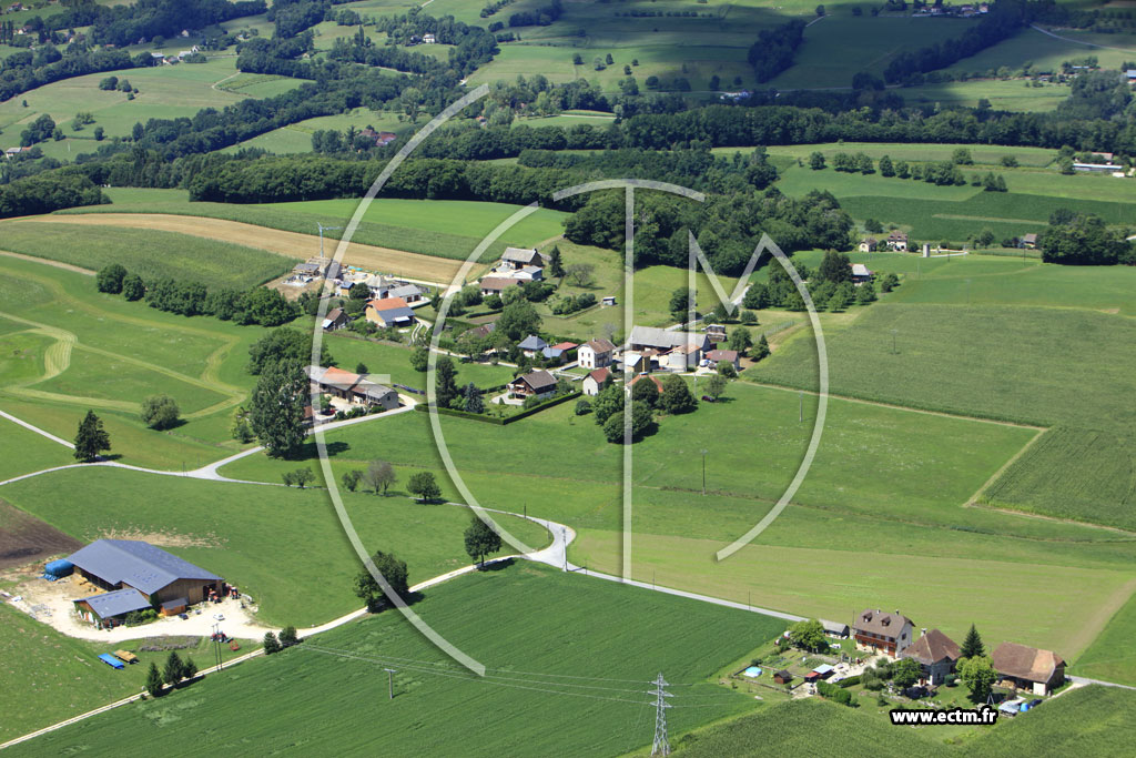 Photo arienne de Verel-de-Montbel (L'Etang)
