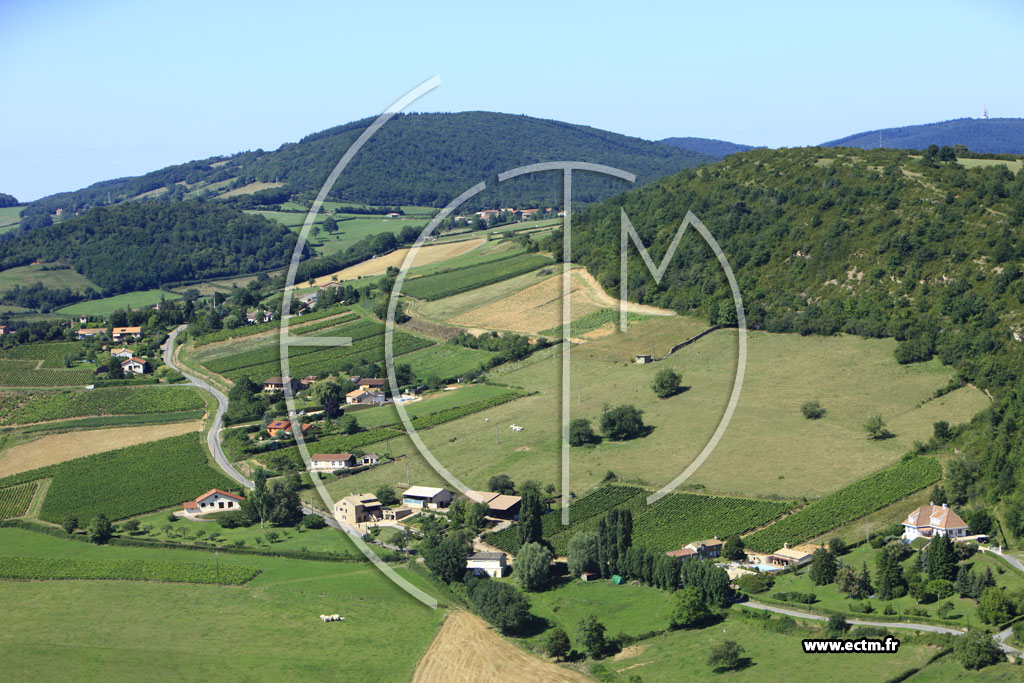 Photo arienne de Berz-la-Ville