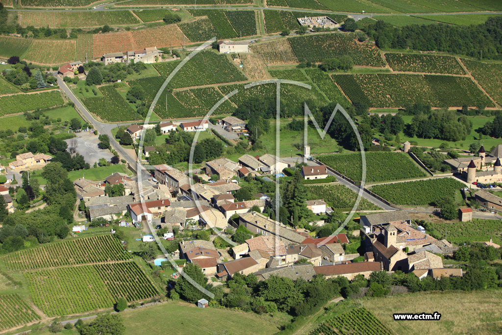 Photo arienne de Chasselas