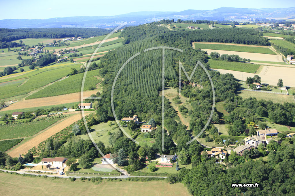 Photo arienne de Chevagny-les-Chevrires