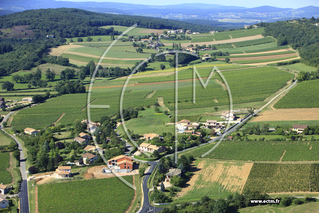 Photo arienne de Chevagny-les-Chevrires