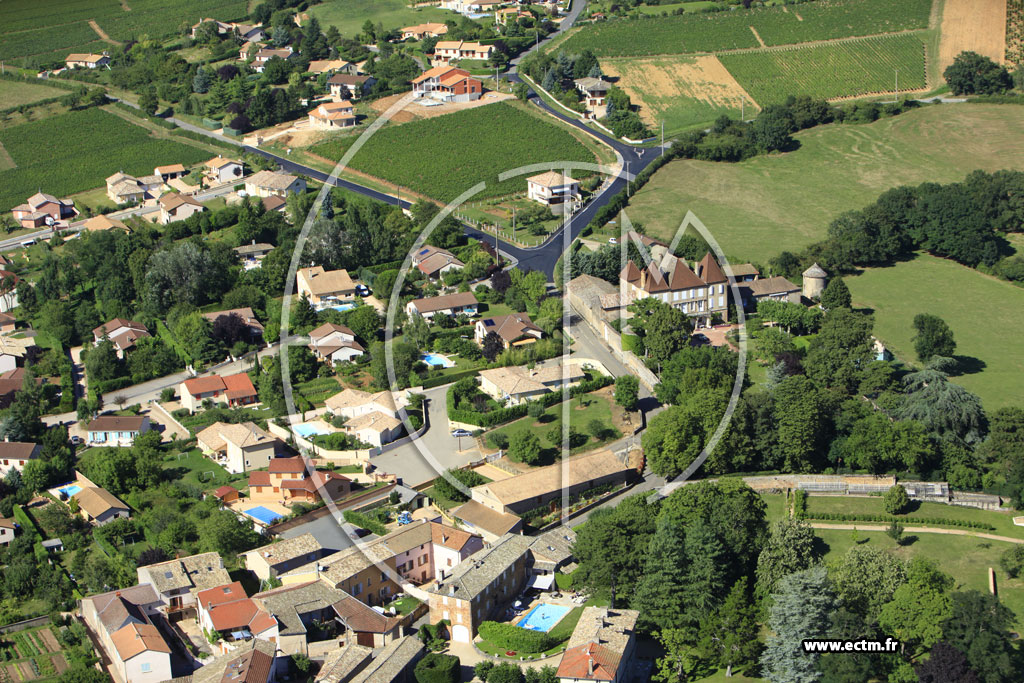 Photo arienne de Chevagny-les-Chevrires