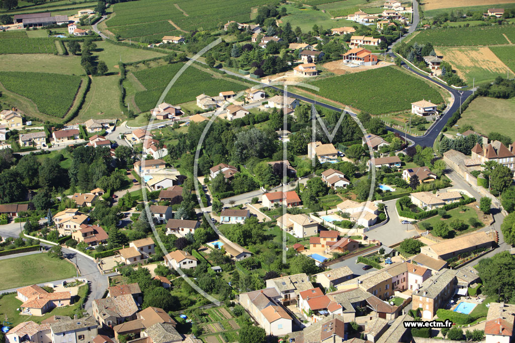 Photo arienne de Chevagny-les-Chevrires