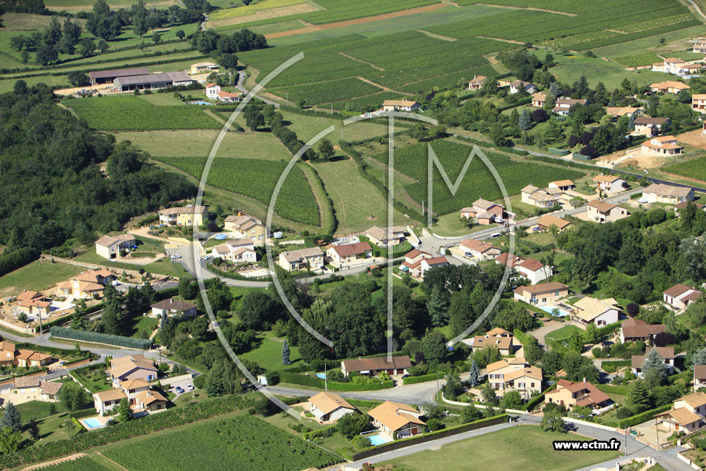 Photo arienne de Chevagny-les-Chevrires