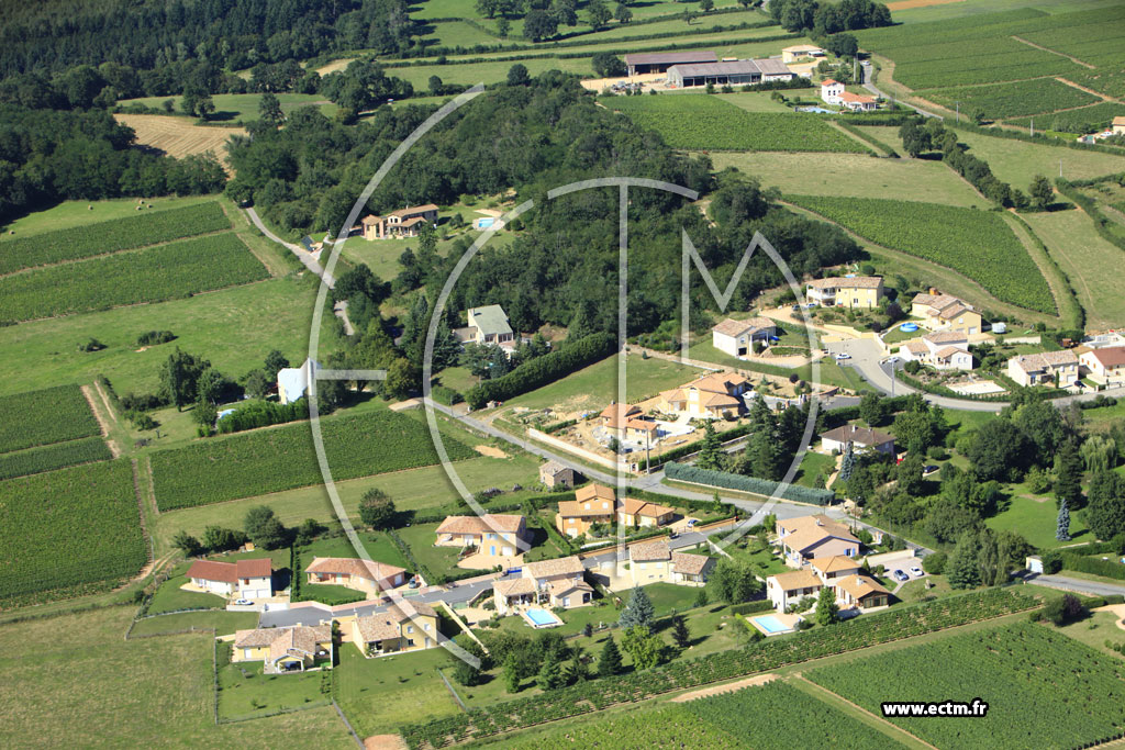 Photo arienne de Chevagny-les-Chevrires