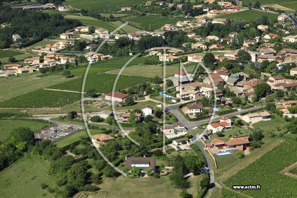 Photo arienne de Chevagny-les-Chevrires