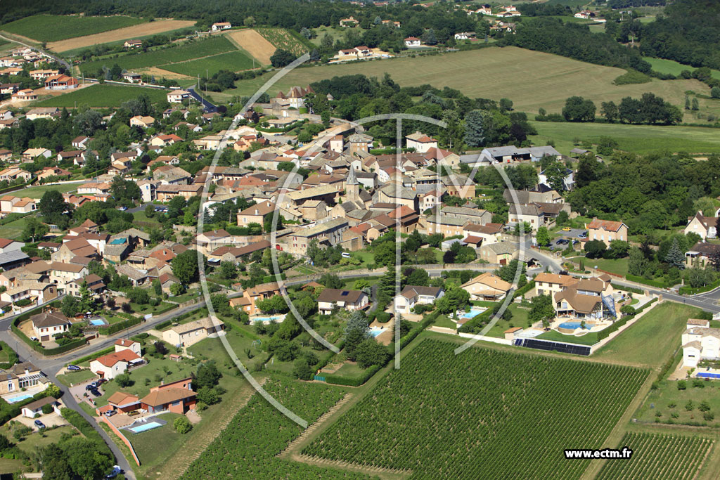 Photo arienne de Chevagny-les-Chevrires