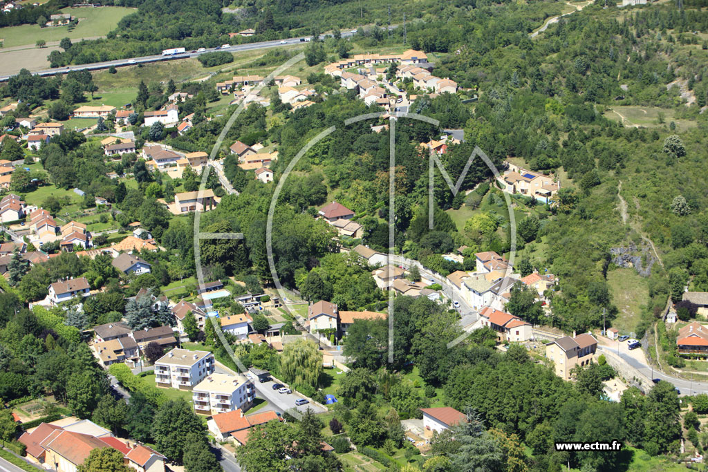 Photo arienne de Mcon (Route de l'Abyme)