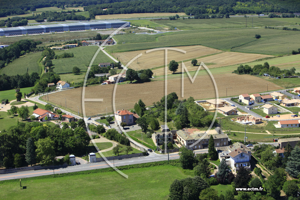 Photo arienne de saint-jean-le-priche