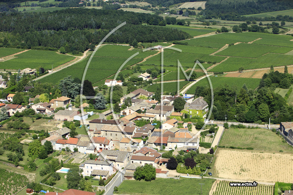Photo arienne de Priss (Les Bouteaux)