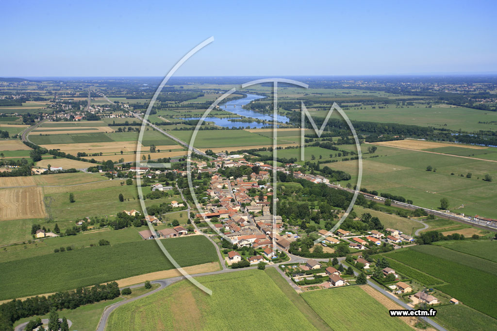 Photo arienne de Saint-Albain