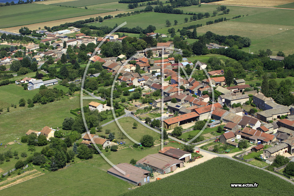 Photo arienne de Saint-Albain