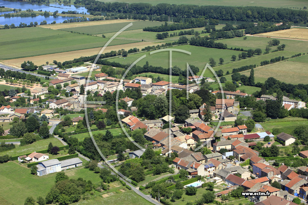Photo arienne de Saint-Albain