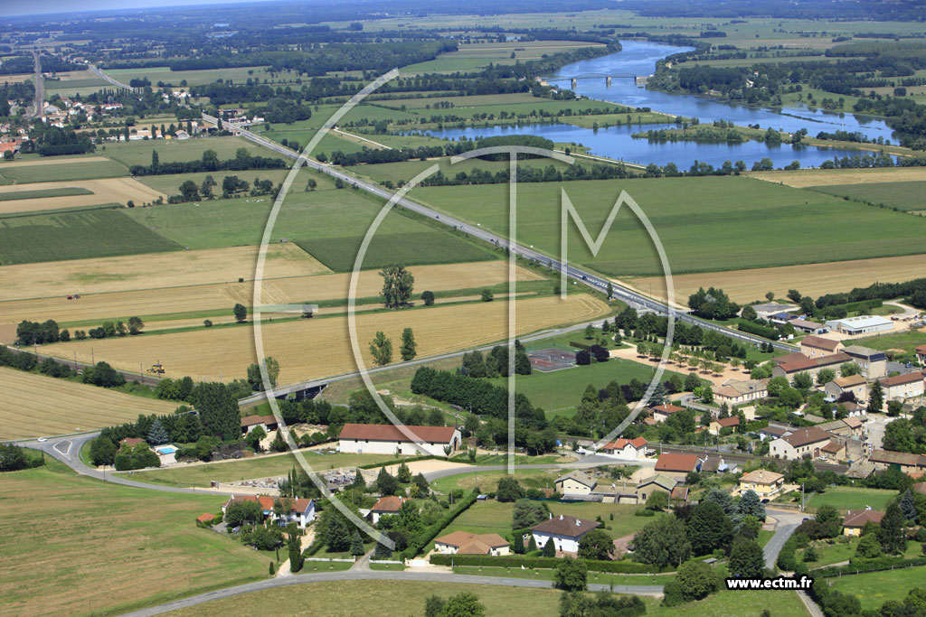 Photo arienne de Saint-Albain