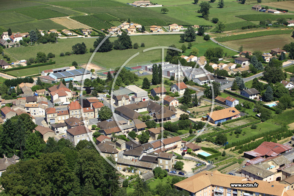 Photo arienne de Saint-Martin-Belle-Roche